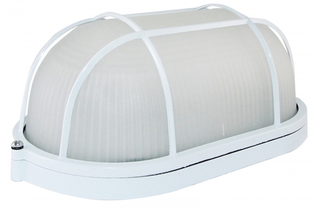 TDM ELECTRIC SQ0303-0038 Светильник НПБ1202 белый/овал с реш. 100Вт IP54 TDM